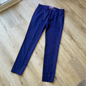 Slim fit trousers , dark navy color, stylish look